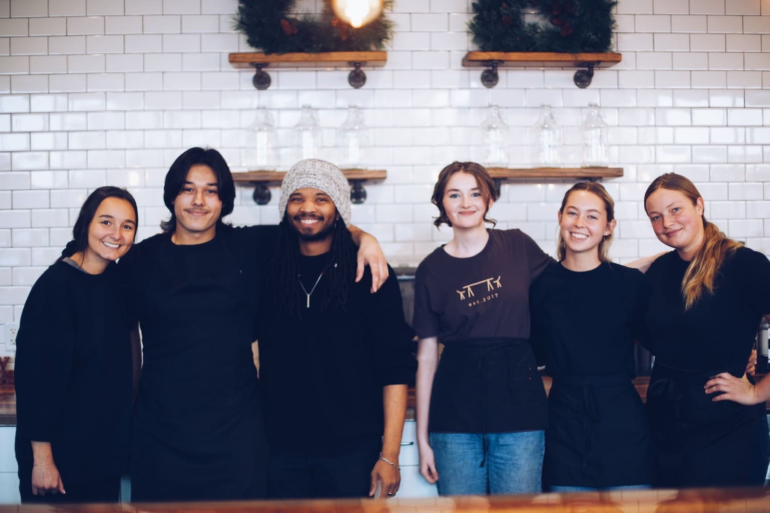 Team members at Gather Cafe